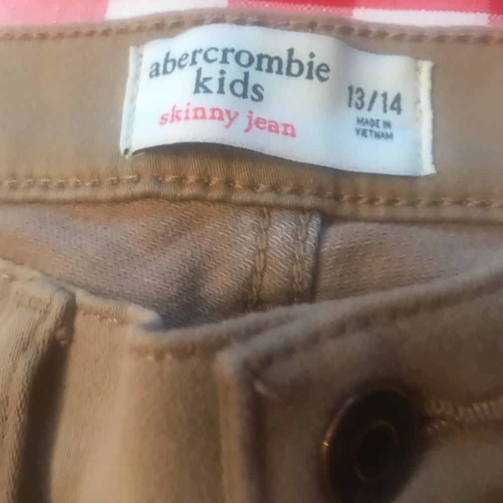 Abercrombie Skinny Khakis Boys